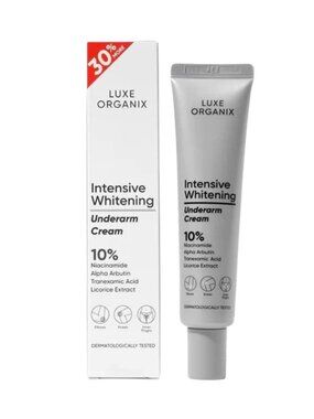 Luxe Organix Intensive Whitening Underarm Cream 30g